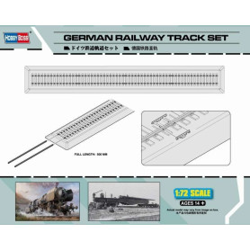 Set de rails de chemin de fer allemand - 1/72 - HOBBY BOSS 82902