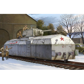 Draisine blindée soviétique « Krasnaja Zvezda » - 1/72 - HOBBY BOSS 82912