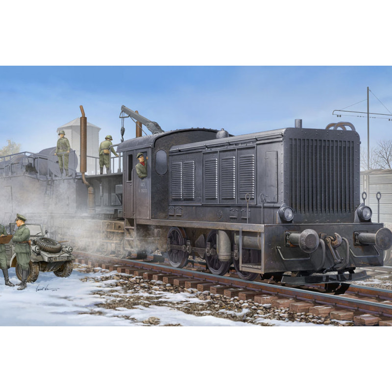 Locomotive allemande WR360 C12 - 1/72 - HOBBY BOSS 82913