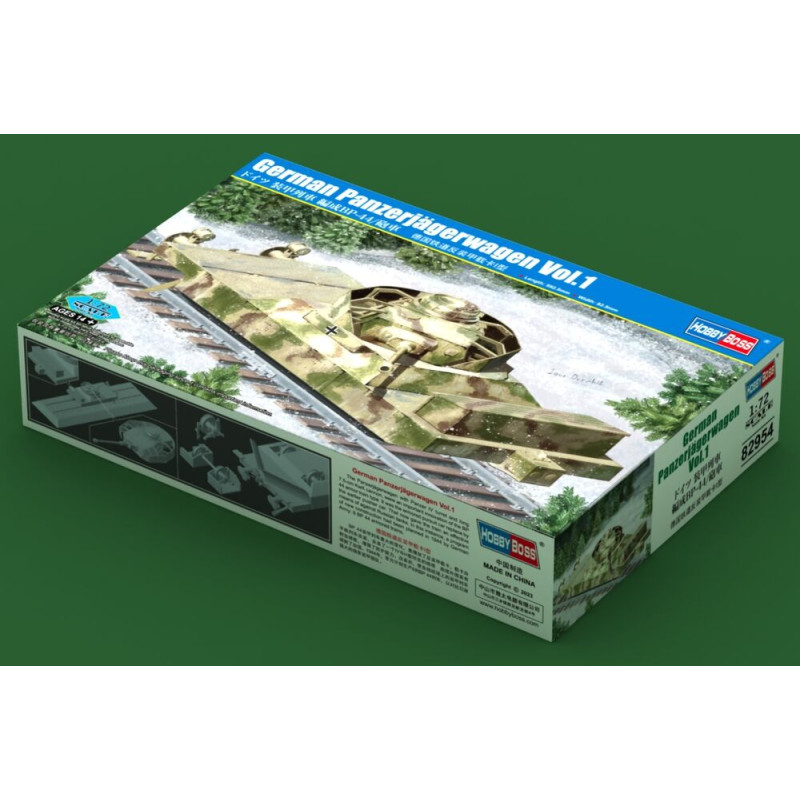 Panzerjägerwagen allemand Vol.1 - 1/72 - HOBBY BOSS 82954