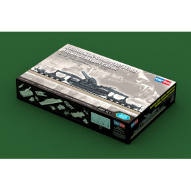 KARL-Gerät 040/041 sur transporteur ferroviaire - 1/72 - HOBBY BOSS 82961