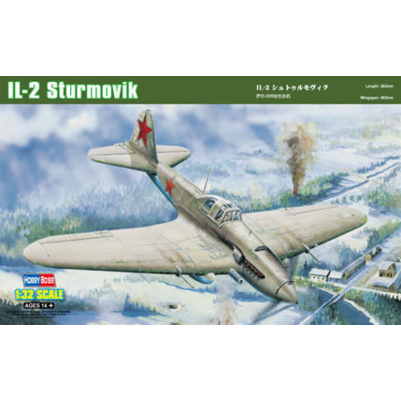 IL-2 Avion d'attaque au sol - 1/32 - HOBBY BOSS 83201