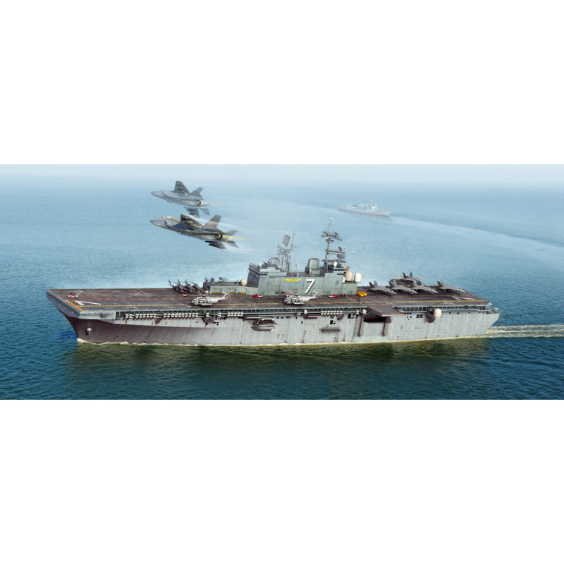 USS Iwo Jima LHD-7 - 1/700 - HOBBY BOSS 83408