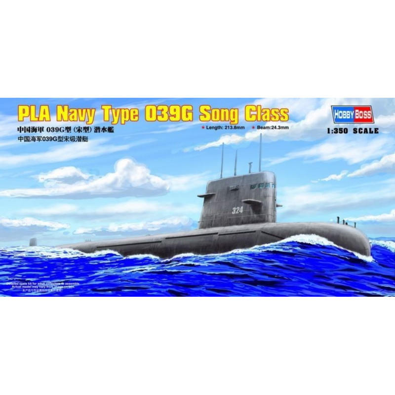 Sous-marin PLA Navy Type 039 Song class SSG - 1/350 - HOBBY BOSS 83502