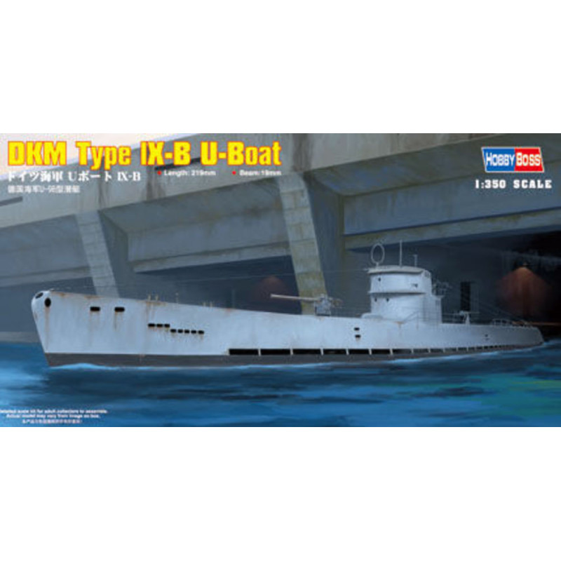 Sous-marin DKM Type IX-B - 1/350 - HOBBY BOSS 83507