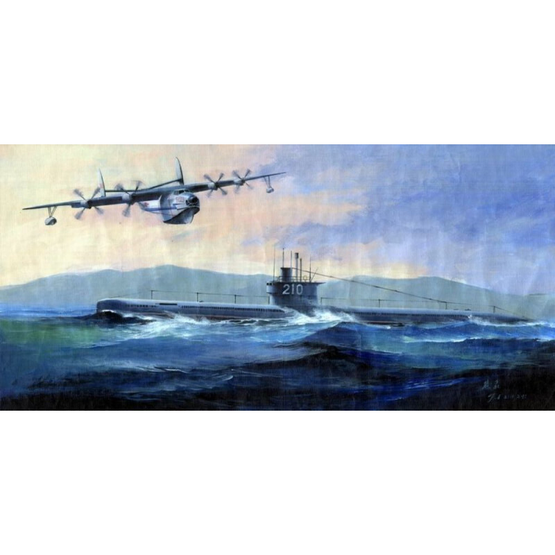 Sous-marin PLA Navy Type 033 Romeo Class - 1/350 - HOBBY BOSS 83515