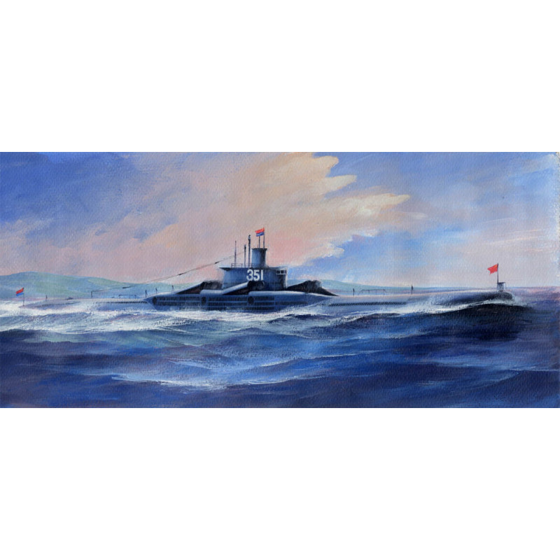 Sous-marin classe Wuhan Type 033G, Marine de l'APL - 1/350 - HOBBY BOSS 83516