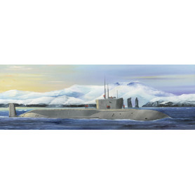 Sous-marin Russe Projet 955 Borei-Yuri Dolgoruky SNLE - 1/350 - HOBBY BOSS 83520