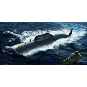 Sous-marin d'attaque SSN Akula de la marine russe - 1/350 - HOBBY BOSS 83525