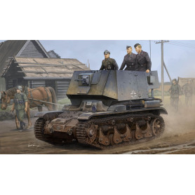 Véhicule de commandement radio Pz.Kpfw.35 R 731(f) - 1/35 - HOBBY BOSS 83809