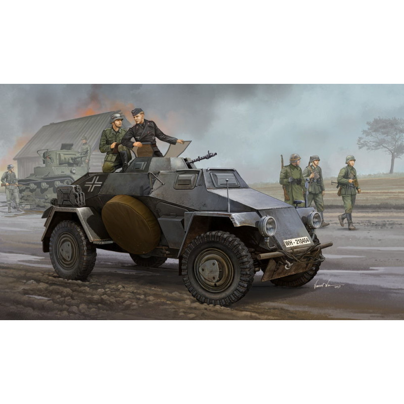 Sd.Kfz.221 Leichter Panzerspahwagen (3ème série) - 1/35 - HOBBY BOSS 83812