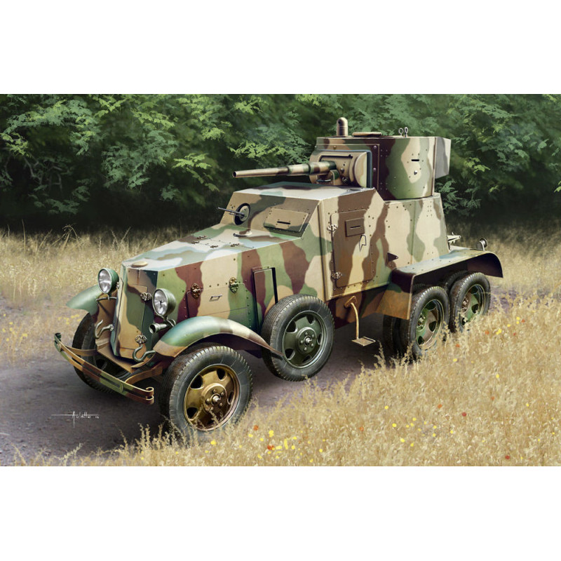 Voiture blindée soviétique BA-6 - 1/35 - HOBBY BOSS 83839