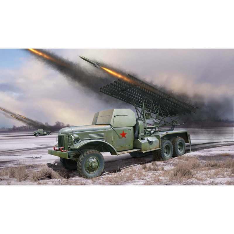 BM-13N Katioucha soviétique sur camion ZiS-151 - 1/35 - HOBBY BOSS 83846