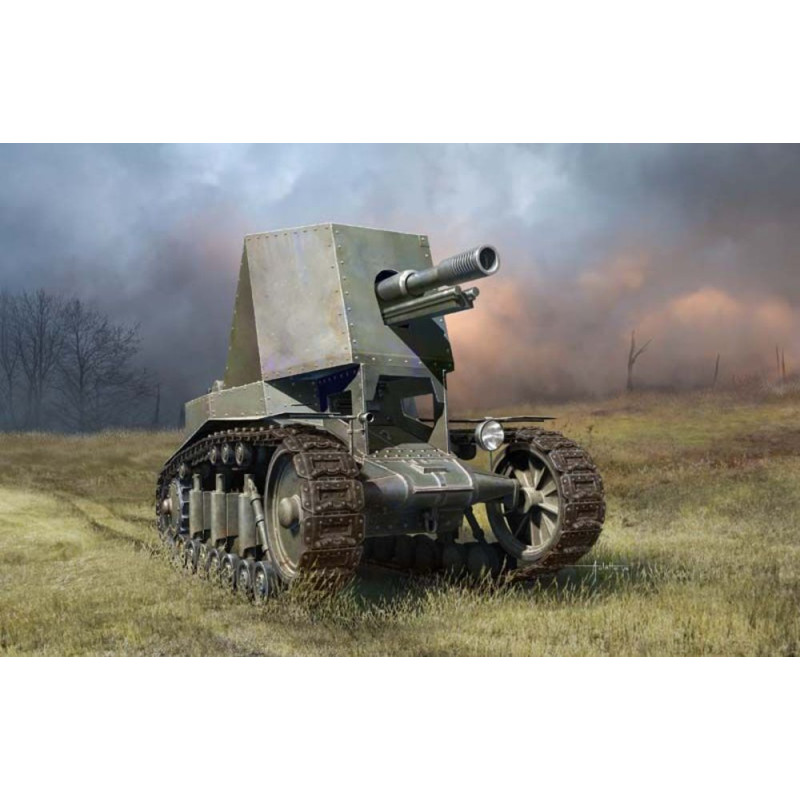 SU-18 soviétique automoteur - 1/35 - HOBBY BOSS 83875