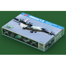 Avion de transport militaire Y-9 chinois - 1/144 - HOBBY BOSS 83906