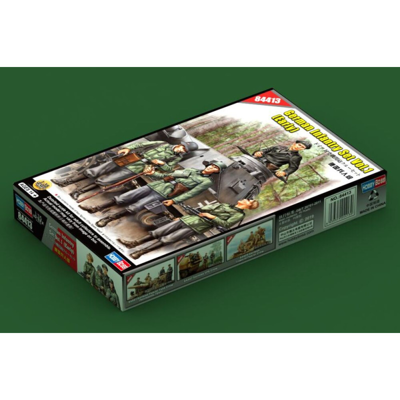 Infanterie allemande Vol.1 (Première version) - 1/35 - HOBBY BOSS 84413
