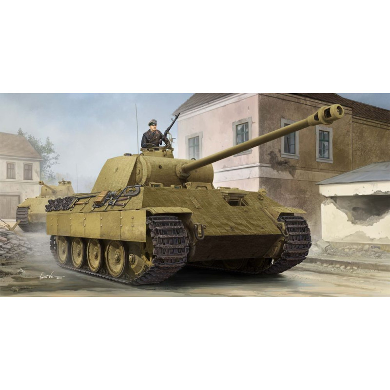 Sd.Kfz.171 PzKpfw Ausf A allemand avec Zimmerit - 1/35 - HOBBY BOSS 84506