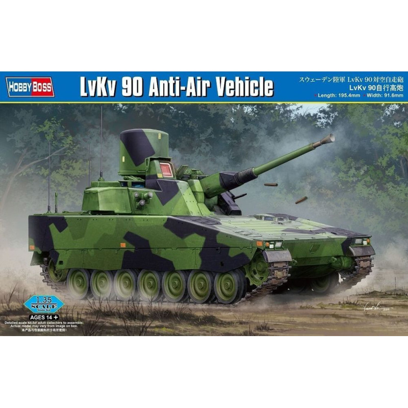 Lvkv 9040 véhicule antiaérien - 1/35 - HOBBY BOSS 84507