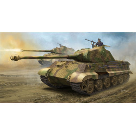 Sd.Kfz.182 King Tiger Tourelle Porsche avec Zimmerit - 1/35 - HOBBY BOSS 84530