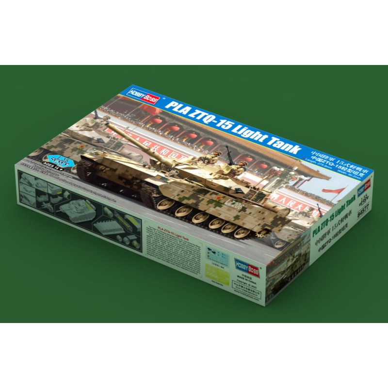 Char léger ZTQ-15 de l'APL - 1/35 - HOBBY BOSS 84577