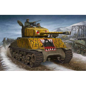 Char US Sherman M4A3E8 - 1/48 - HOBBY BOSS 84804