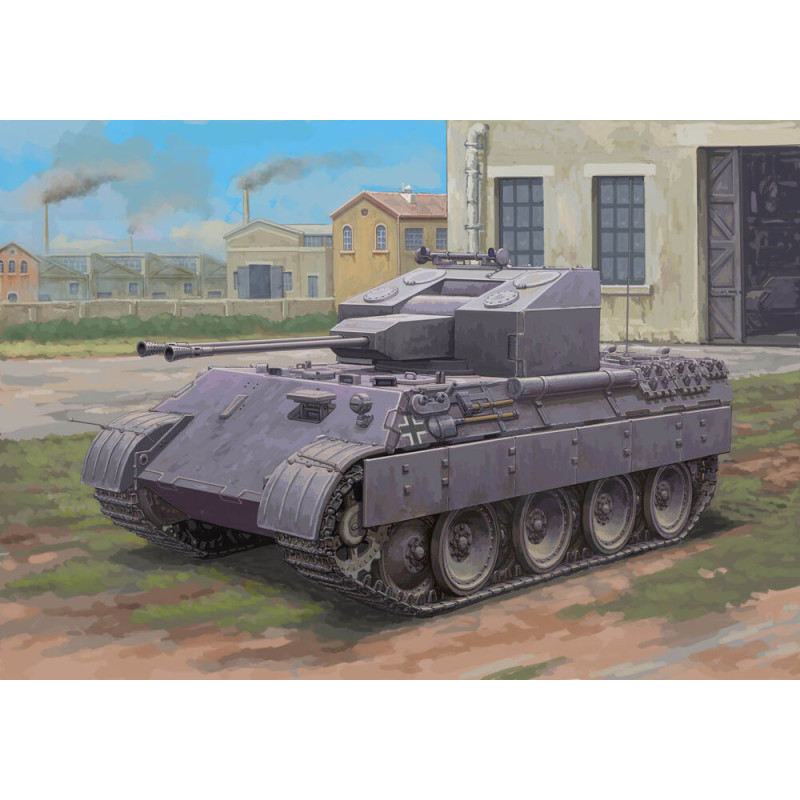 Flakpanzer V Ausf.A allemand - 1/48 - HOBBY BOSS 84832