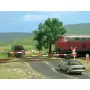 Passage à niveau manuel - HO 1/87 - BUSCH 6021