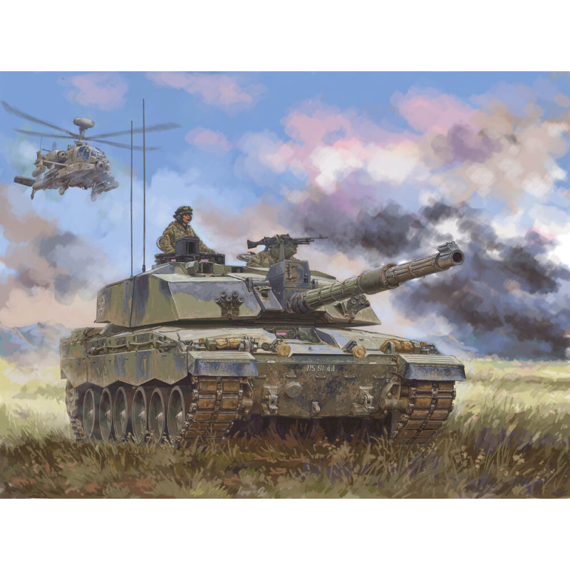 Char de combat principal britannique Challenger II - 1/48 - HOBBY BOSS 84852