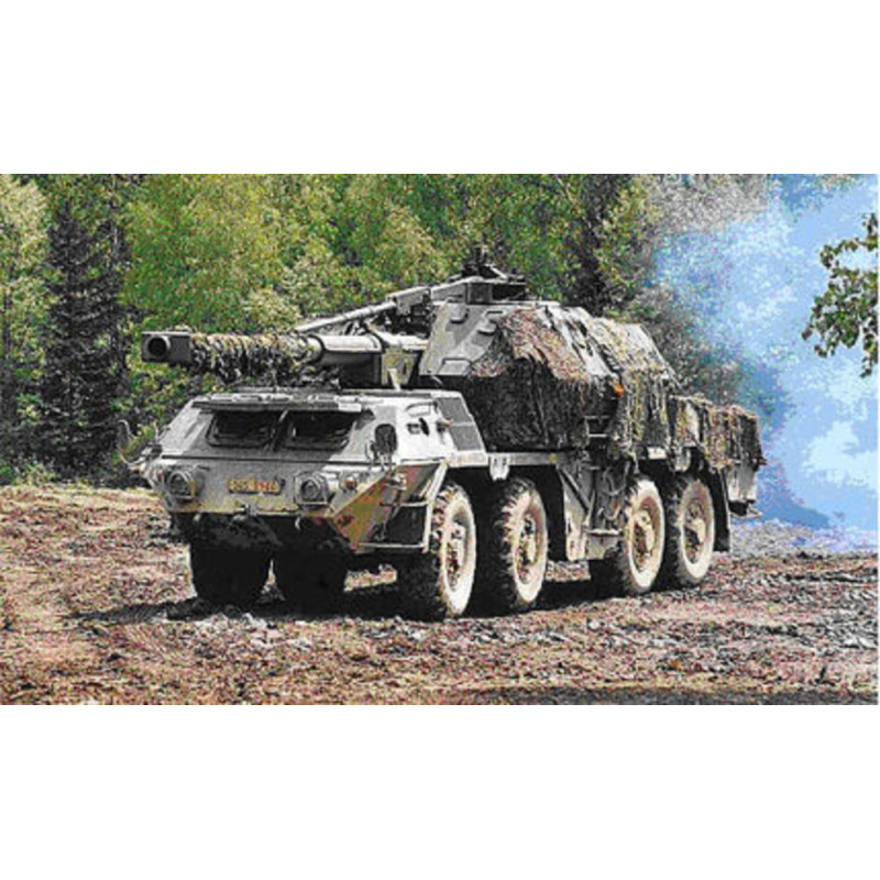 Canon automoteur ShkH DANA vz. 77 de 152 mm - 1/35 - HOBBY BOSS 85501