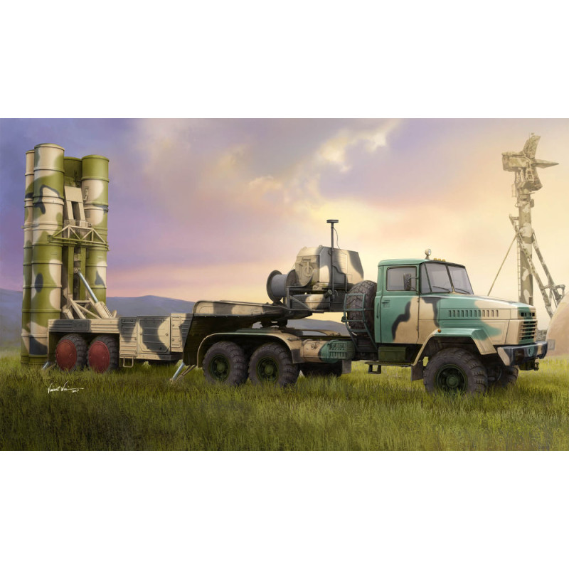 KrAZ-260B avec système S-300PMU (TEL 5P85TE) - 1/35 - HOBBY BOSS 85511