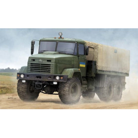 Camion cargo ukrainien KrAZ-6322 « Soldier » - 1/35 - HOBBY BOSS 85512