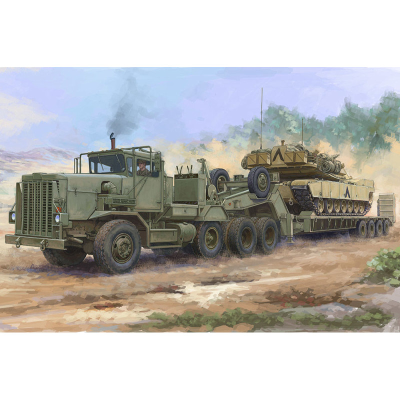 M911 C-HET avec remorque Talbert 64T - 1/35 - HOBBY BOSS 85524