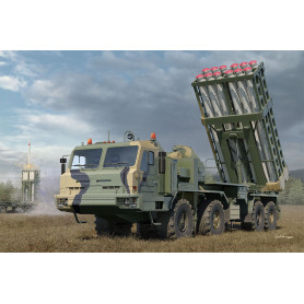 9M96 du lanceur TEL 50P6E S-350E Vityaz - 1/35 - HOBBY BOSS 85529