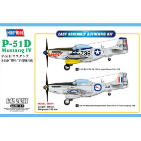 P-51D Mustang IV Chasseur - 1/48 - HOBBY BOSS 85806