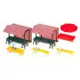 Stands de marché - HO 1/87 - PREISER 17500