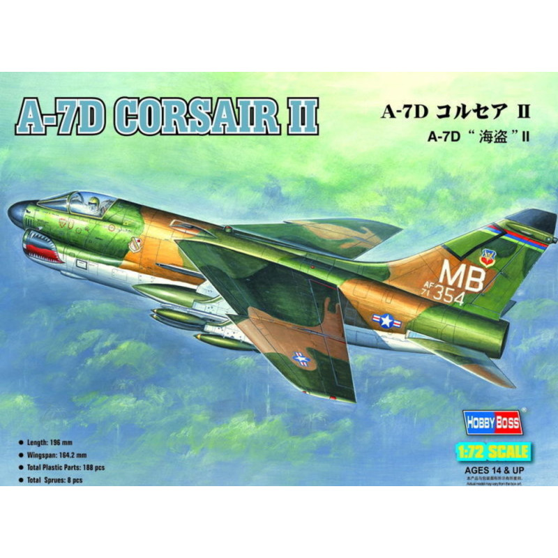 A-7D Corsair II - 1/72 - HOBBY BOSS 87203