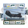 CH-46 Sea Knight américain - 1/72 - HOBBY BOSS 87213