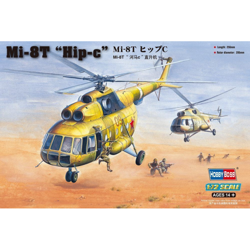 Mil Mi-8T Hip-C - 1/72 - HOBBY BOSS 87221