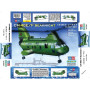 CH-46F Sea Knight américain - 1/72 - HOBBY BOSS 87223