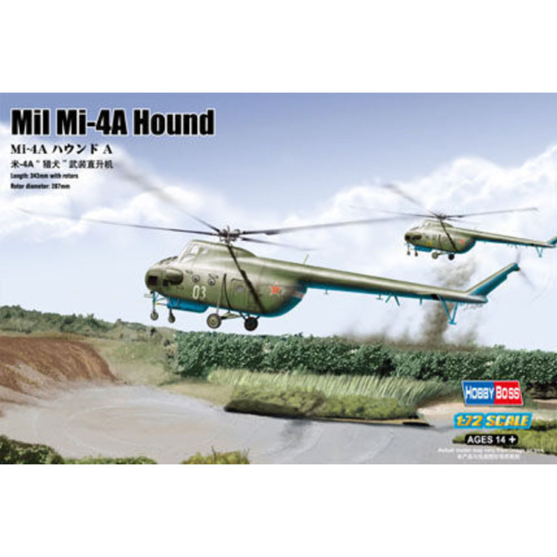 Mil Mi-4A Hound A - 1/72 - HOBBY BOSS 87226