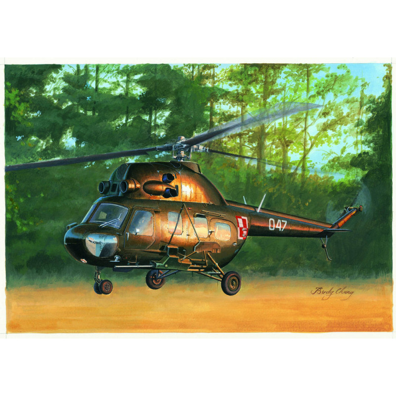 Mil Mi-2US Hoplite variante gunship - 1/72 - HOBBY BOSS 87242