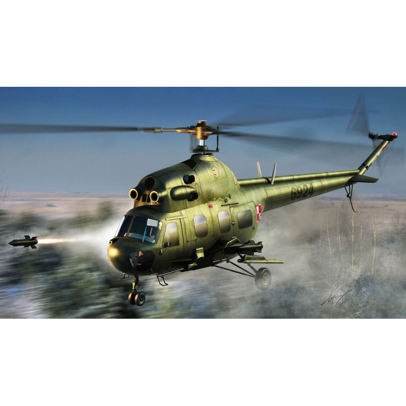 Mi-2URP Hoplite, variante antichar - 1/72 - HOBBY BOSS 87244