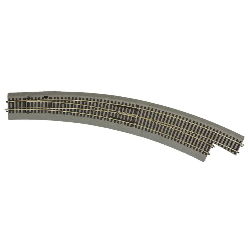 Aiguillage courbe droite BWr9/10 Rocoline ballast souple - HO 1/87 - ROCO 42567