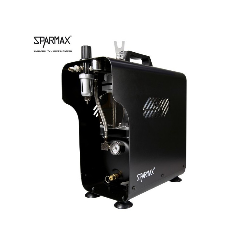 Compresseur pour aérographe avec réservoir Sparmax TC-620X - HARDER & STEENBECK 161003