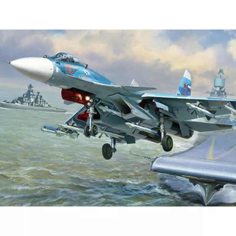 Avion russe Sukhoï SU-33 Flanker-D - 1/72 - ZVEZDA 7297