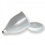 Godet en plastique 50 ml avec couvercle - HARDER & STEENBECK 124410