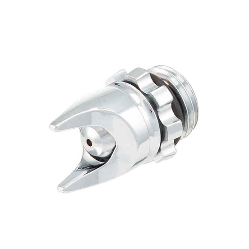 Embout Fineline Aircap 0,28 mm avec joint et capuchon d'aiguille - HARDER & STEENBECK HS712392
