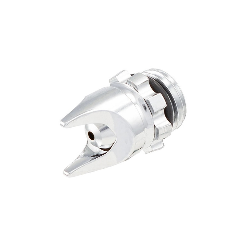 Embout Fineline Aircap 0,45 mm avec joint et capuchon d'aiguille - HARDER & STEENBECK 712394