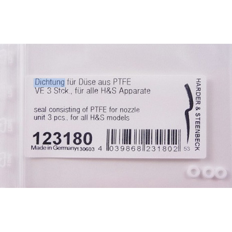 Joint en PTFE pour buse - HARDER & STEENBECK 123180