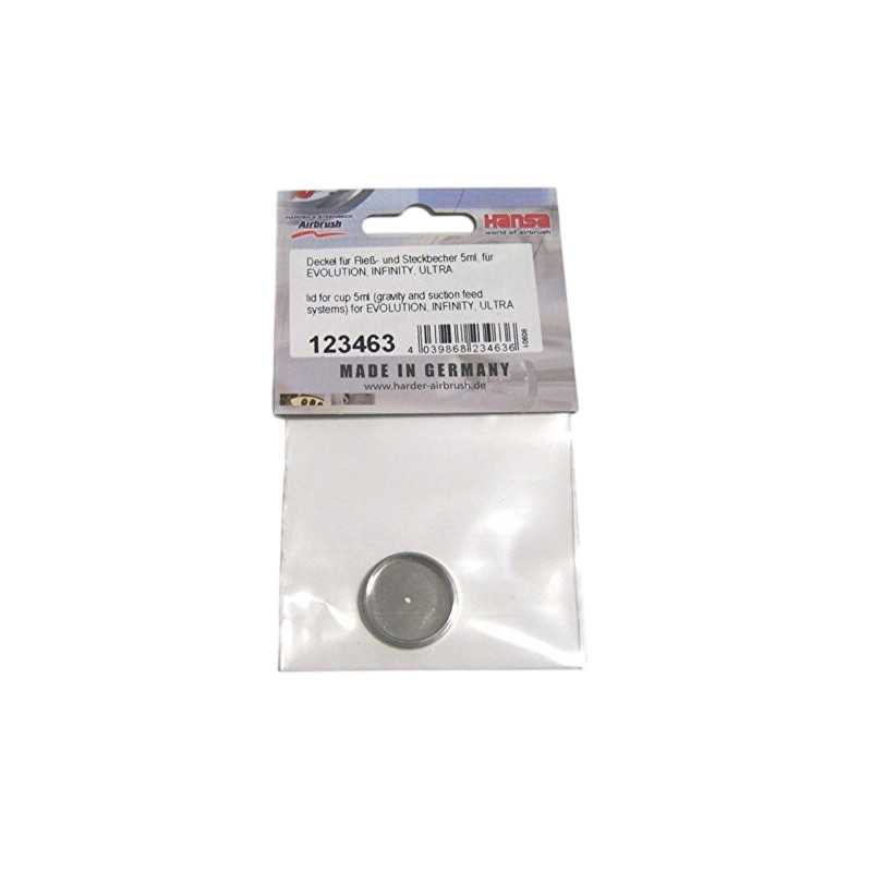 Couvercle pour gobelet de 5 ml - HARDER & STEENBECK 123463